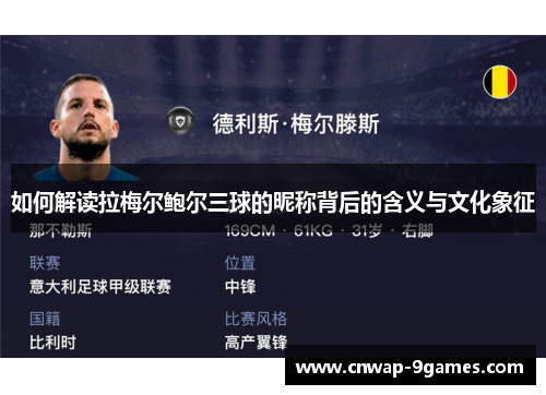 如何解读拉梅尔鲍尔三球的昵称背后的含义与文化象征